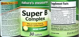 Label for Super B Complex