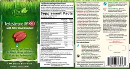Label for Testosterone UP RED