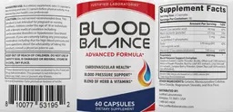 Label for Blood Balance