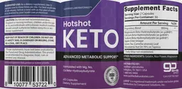Label for Hotshot Keto