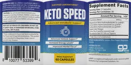 Label for Keto Speed