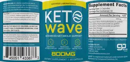 Label for Keto Wave