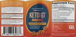 Label for Keto GT Max