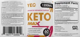 Label for YEC Keto Max