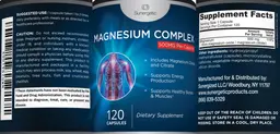 Label for Magnesium Complex 500 mg