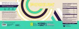 Label for Hydro + Salt BCAA Sour Watermelon