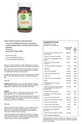 Label for Prenatal Once Daily