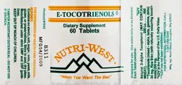Label for E-Tocotrienols