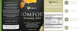 Label for Comfort Guard X24