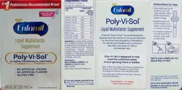 Label for Poly-Vi-Sol