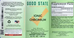 Label for Ionic Chromium