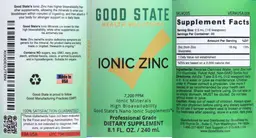 Ionic Zinc 7,200 PPM