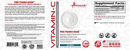 Label for Vitamin-C 1,000 mg Unflavored