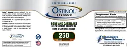 Label for Ostinol Advanced 250