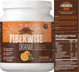 Label for Fiberwise Orange