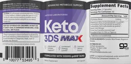Label for Keto 3DS Max