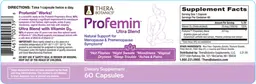 Label for Profemin Ultra Blend