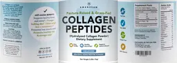 Label for Collagen Peptides Unflavored
