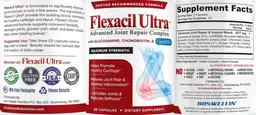 Label for Flexacil Ultra