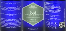 Label for Basil
