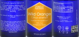 Label for Wild Orange