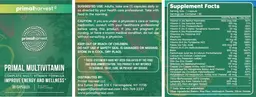 Label for Primal Multivitamin