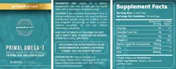 Label for Primal Omega-3