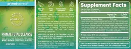 Label for Primal Total Cleanse