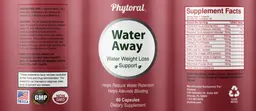 Label for Water Away