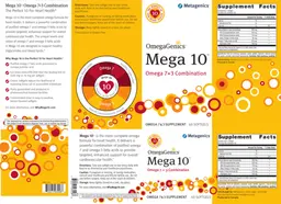 Label for OmegaGenics Mega 10