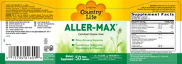 Label for Aller-Max