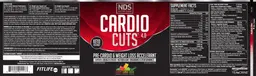Label for Cardio Cuts 4.0 Gummy Candy Rush
