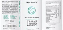 Label for Revitalizing Hair Blend