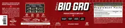 Label for Bio-Gro Unflavored Powder