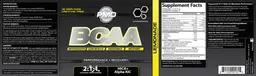 Label for BCAA Lemonade
