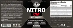 Label for Nitro CM