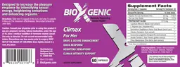 Label for Climax for Her