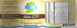 Label for Alpha GTF