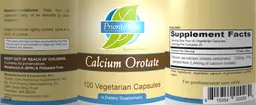 Label for Calcium Orotate