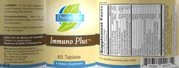 Label for Immuno Plus