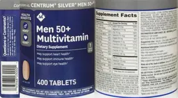 Label for Men 50+ Multivitamin
