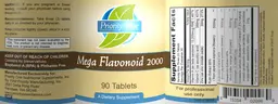 Label for Mega Flavonoid 2000