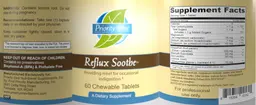 Label for Reflux Soothe