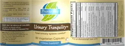 Label for Urinary Tranquility