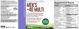 Label for Men's +40 Multi
