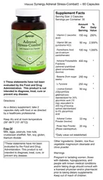 Label for Adrenal Stress-Combat