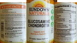 Label for Glucosamine Chondroitin