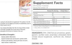 Label for OmegaRx