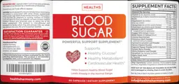 Label for Blood Sugar