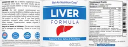 Label for Liver Formula
